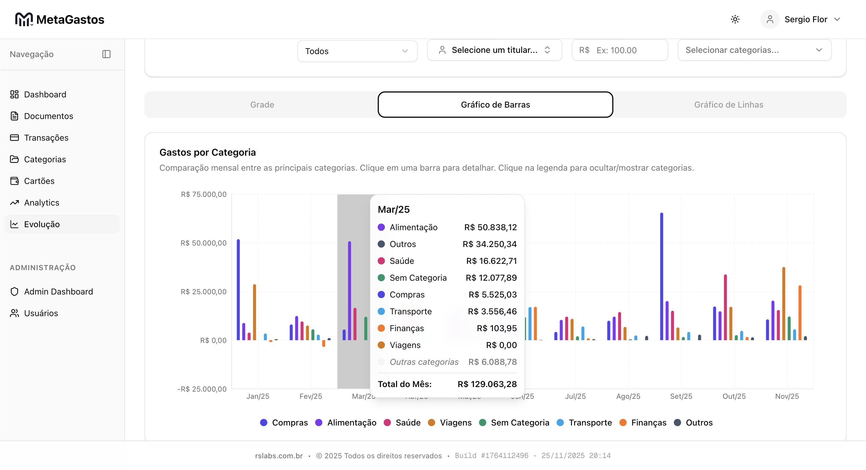 Interface Responsiva